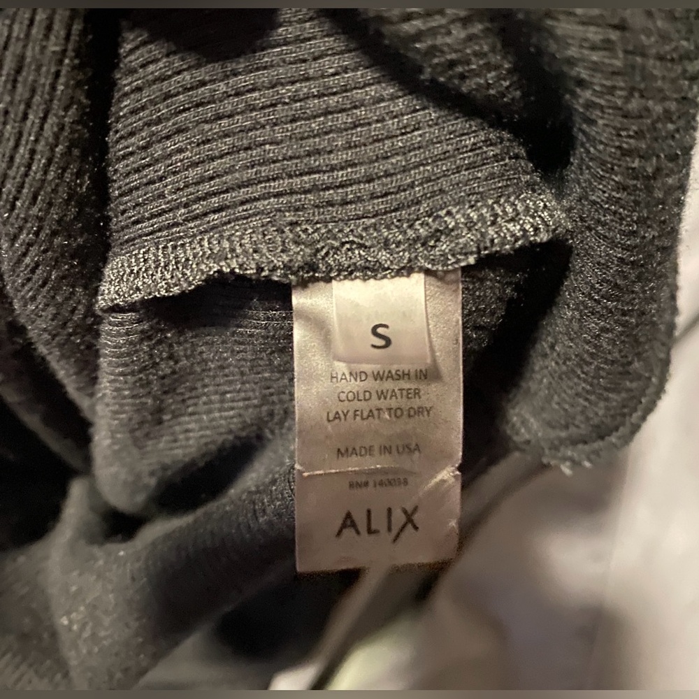 ALIX NYC Astor Asymmetrical Bodysuit Small - Picture 9 of 9